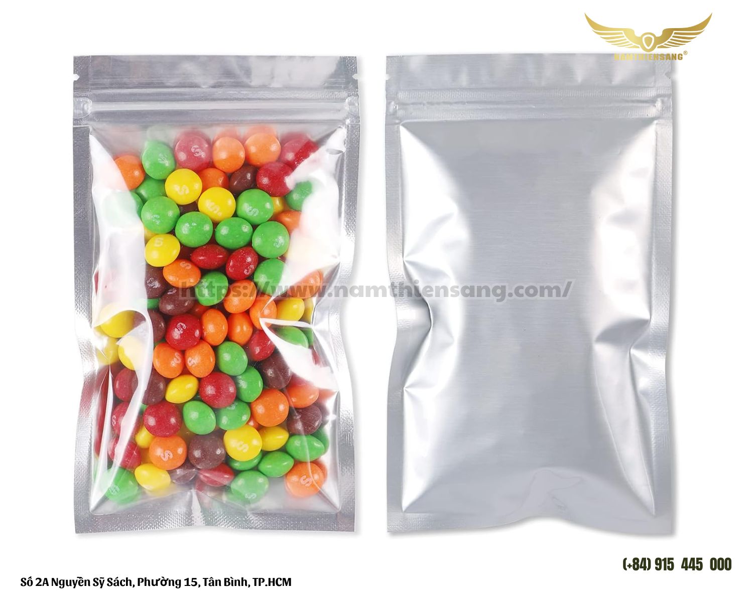 Các mẫu túi nhôm đựng thực phẩm